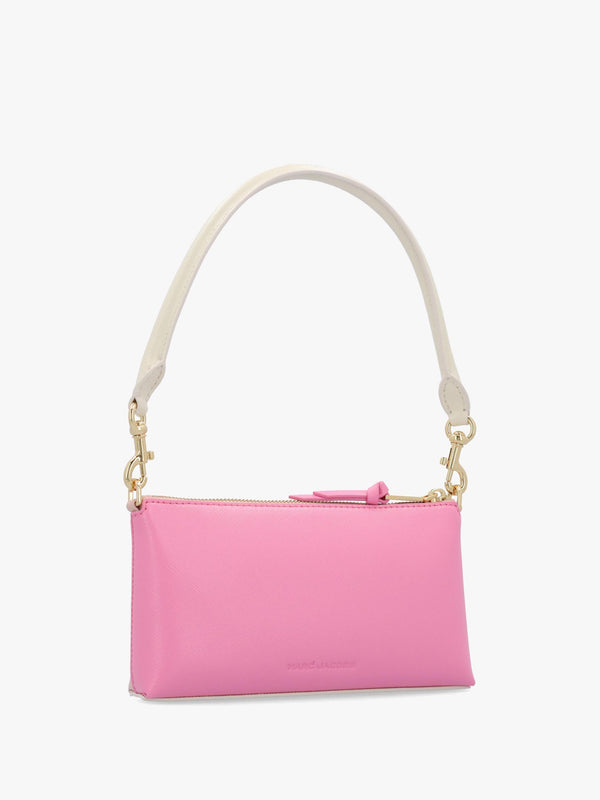 The Snapshot Convertible Rose Multi Leather Shoulder Bag