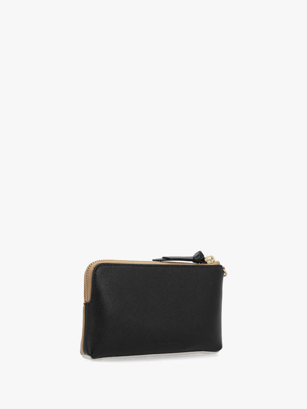 The Snapshot Camel Multi Leather Wristlet