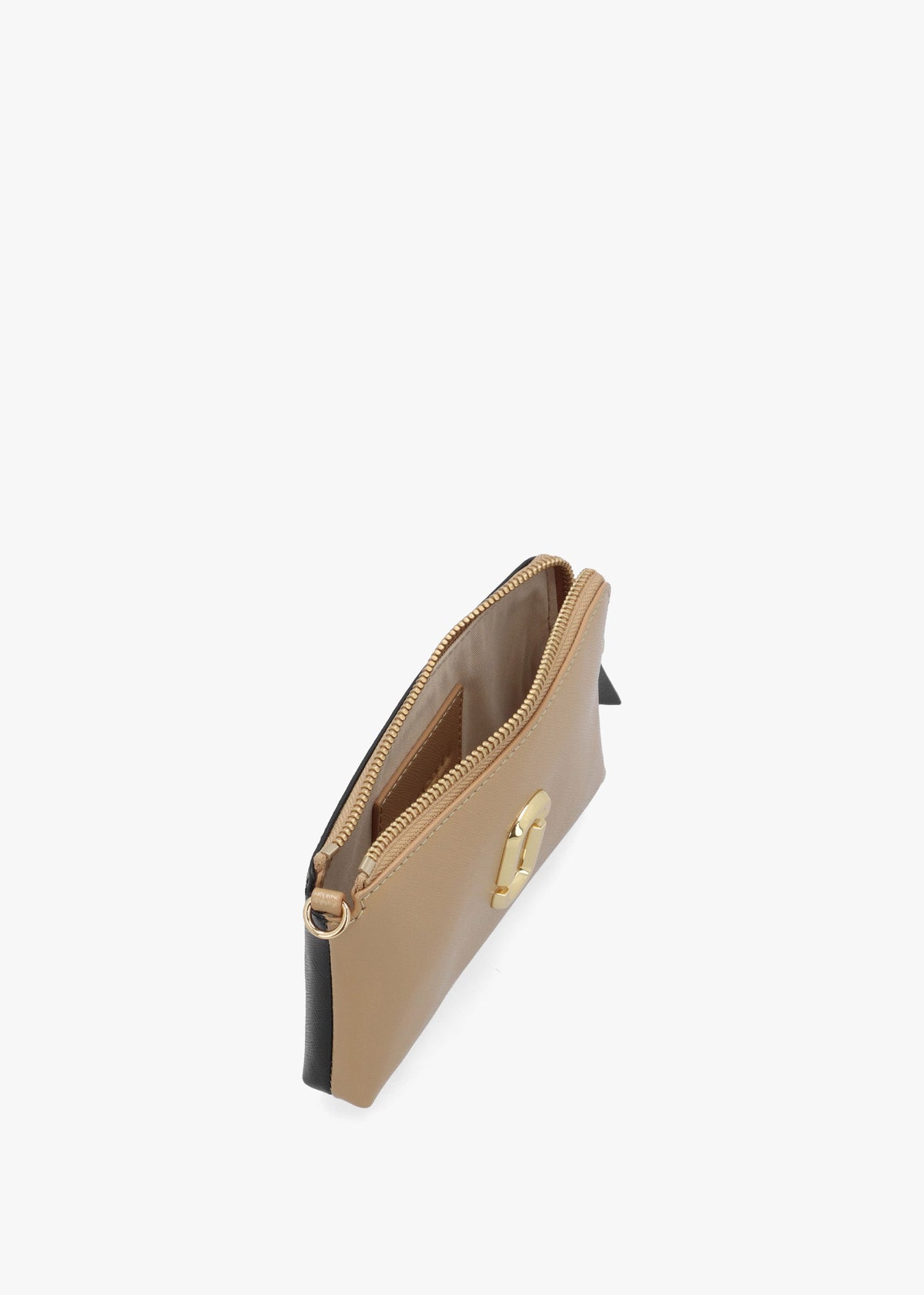 The Snapshot Camel Multi Leather Wristlet