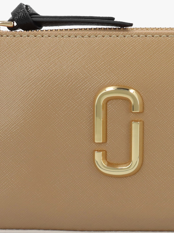 The Snapshot Camel Multi Leather Wristlet