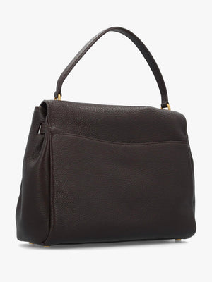Michael Kors Large Hamilton Moderne Brown Leather Slouchy Satchel
