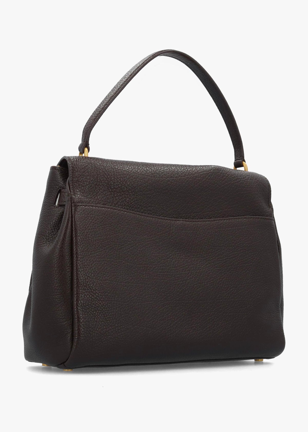Michael Kors Large Hamilton Moderne Brown Leather Slouchy Satchel
