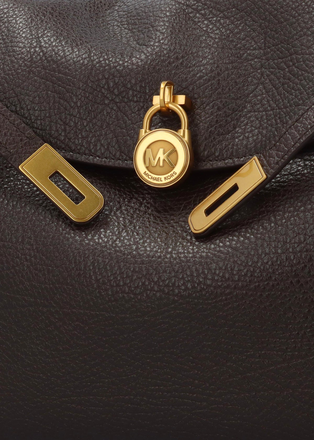 Michael Kors Large Hamilton Moderne Brown Leather Slouchy Satchel