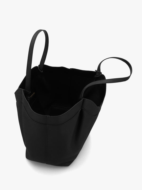 Michael Kors Large Nolita East West Black Leather Tote Bag
