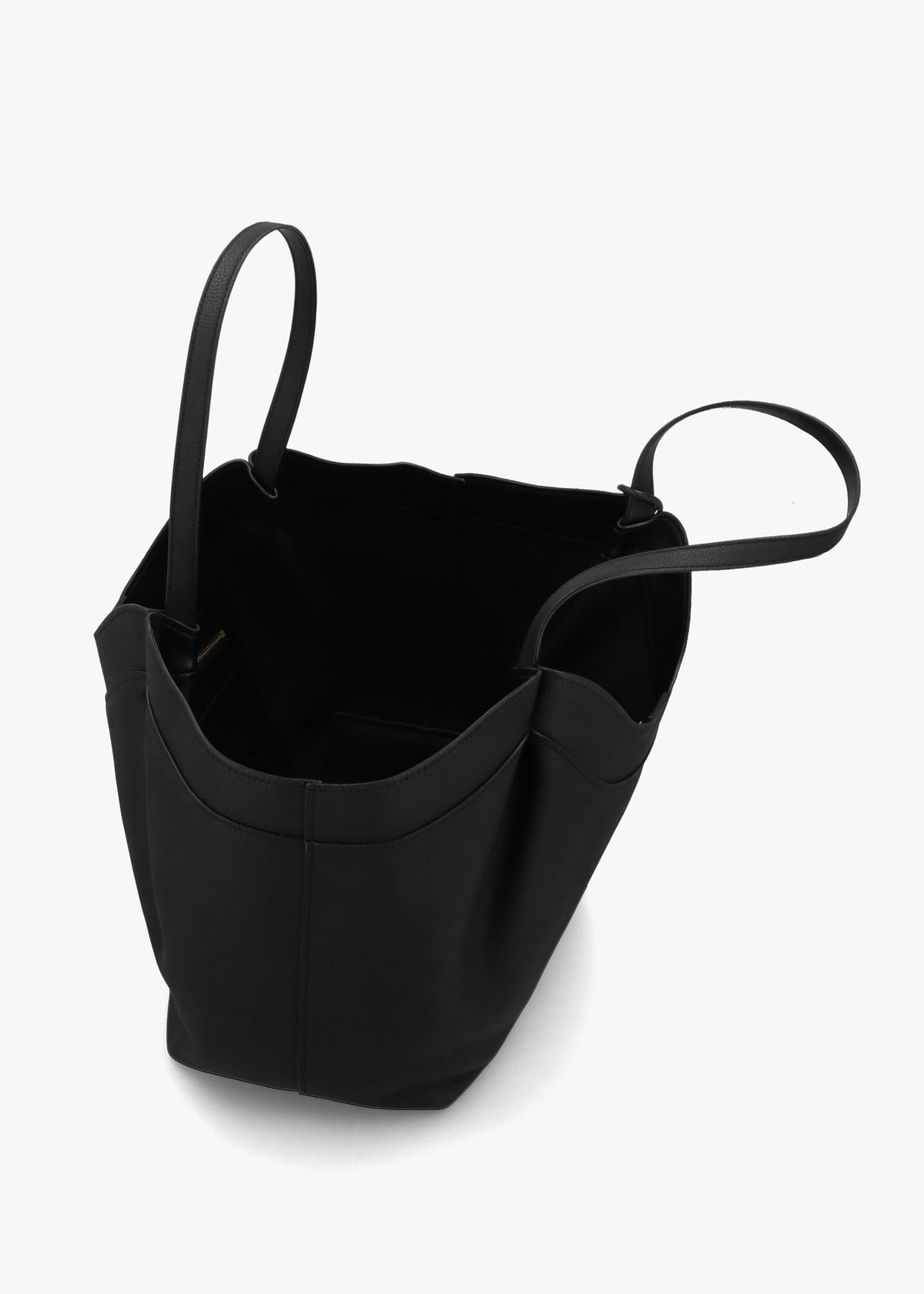 Michael Kors Large Nolita East West Black Leather Tote Bag