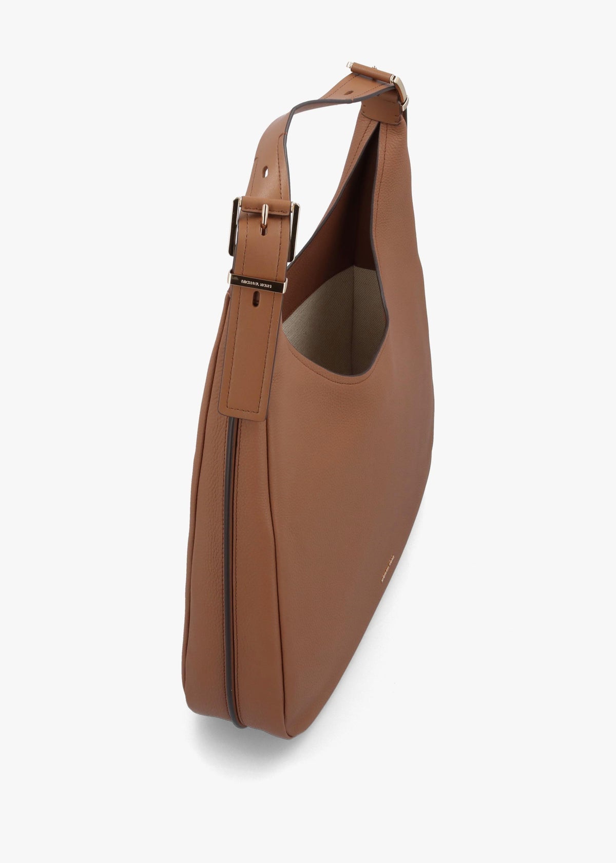 Michael Kors Large Nolita Tan Leather Hobo Shoulder Bag