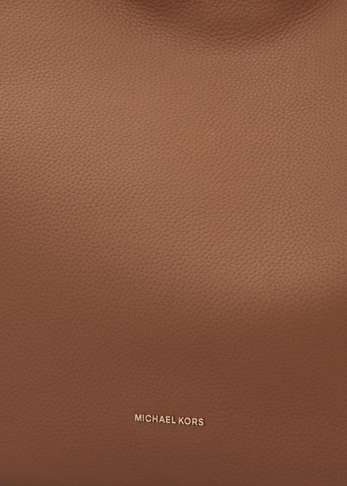 Michael Kors Large Nolita Tan Leather Hobo Shoulder Bag