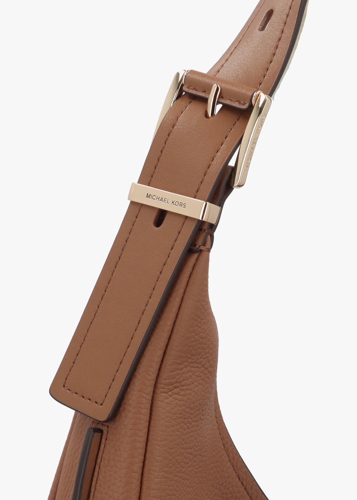 Michael Kors Large Nolita Tan Leather Hobo Shoulder Bag