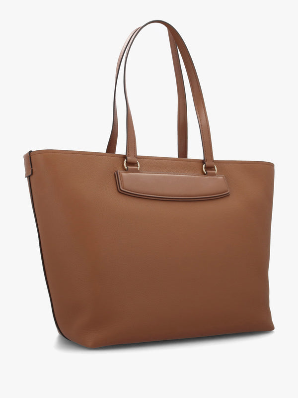 Jet Set Travel Extra-Large Brown Valise Leather Tote Bag