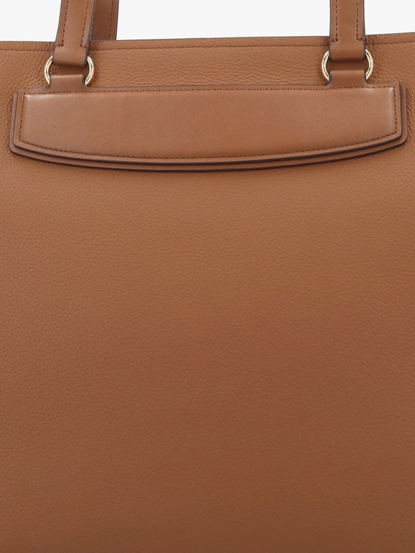 Jet Set Travel Extra-Large Brown Valise Leather Tote Bag
