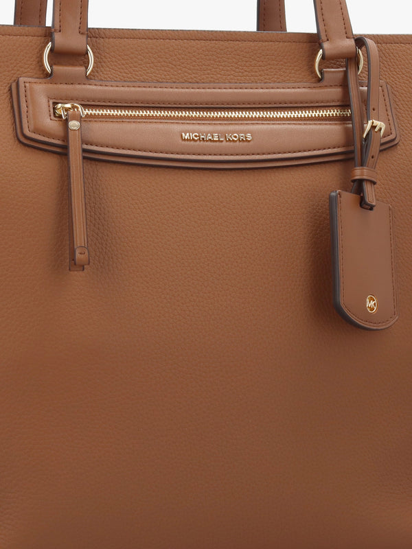 Jet Set Travel Extra-Large Brown Valise Leather Tote Bag