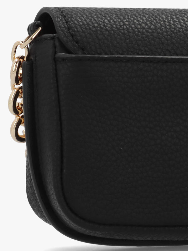 Nolita Small Black Pebbled Leather Cross-Body Bag