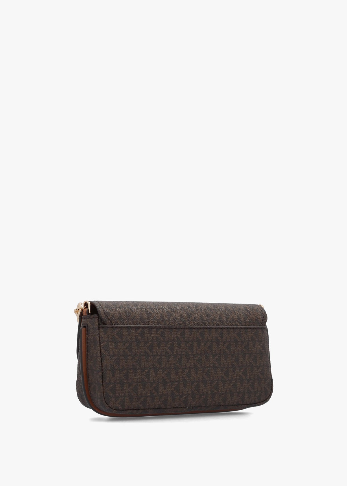 Nolita Small Brown Acorn Signature Logo Cross-Body Bag