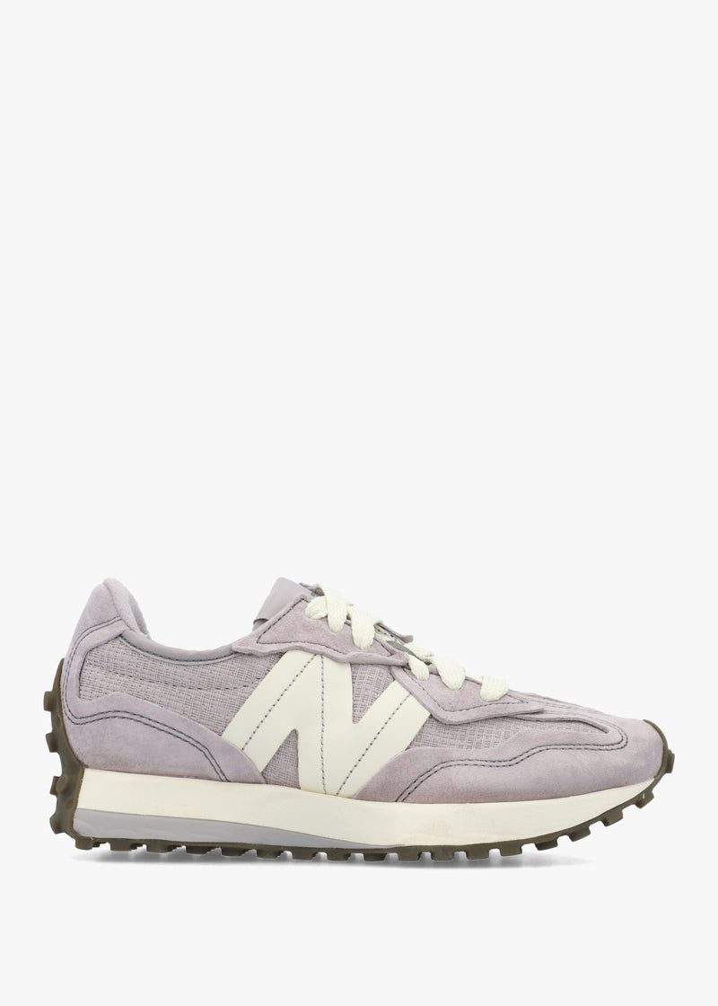 New Balance Women's 327 Purple Suede Trainers