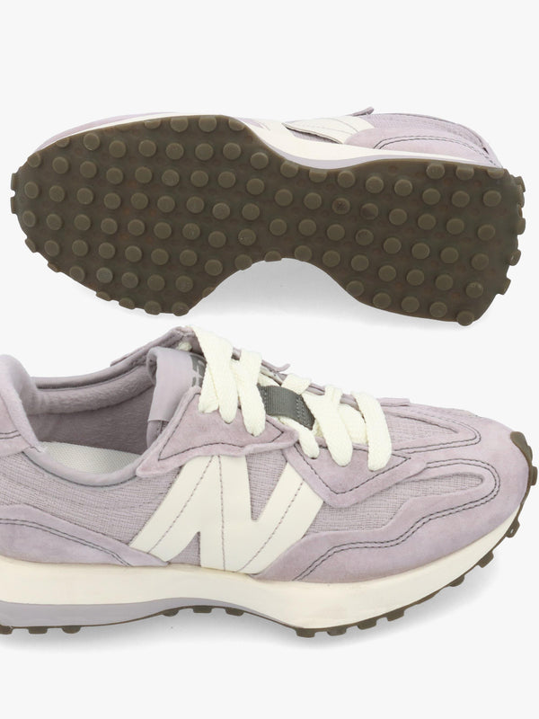 New Balance Women's 327 Purple Suede Trainers