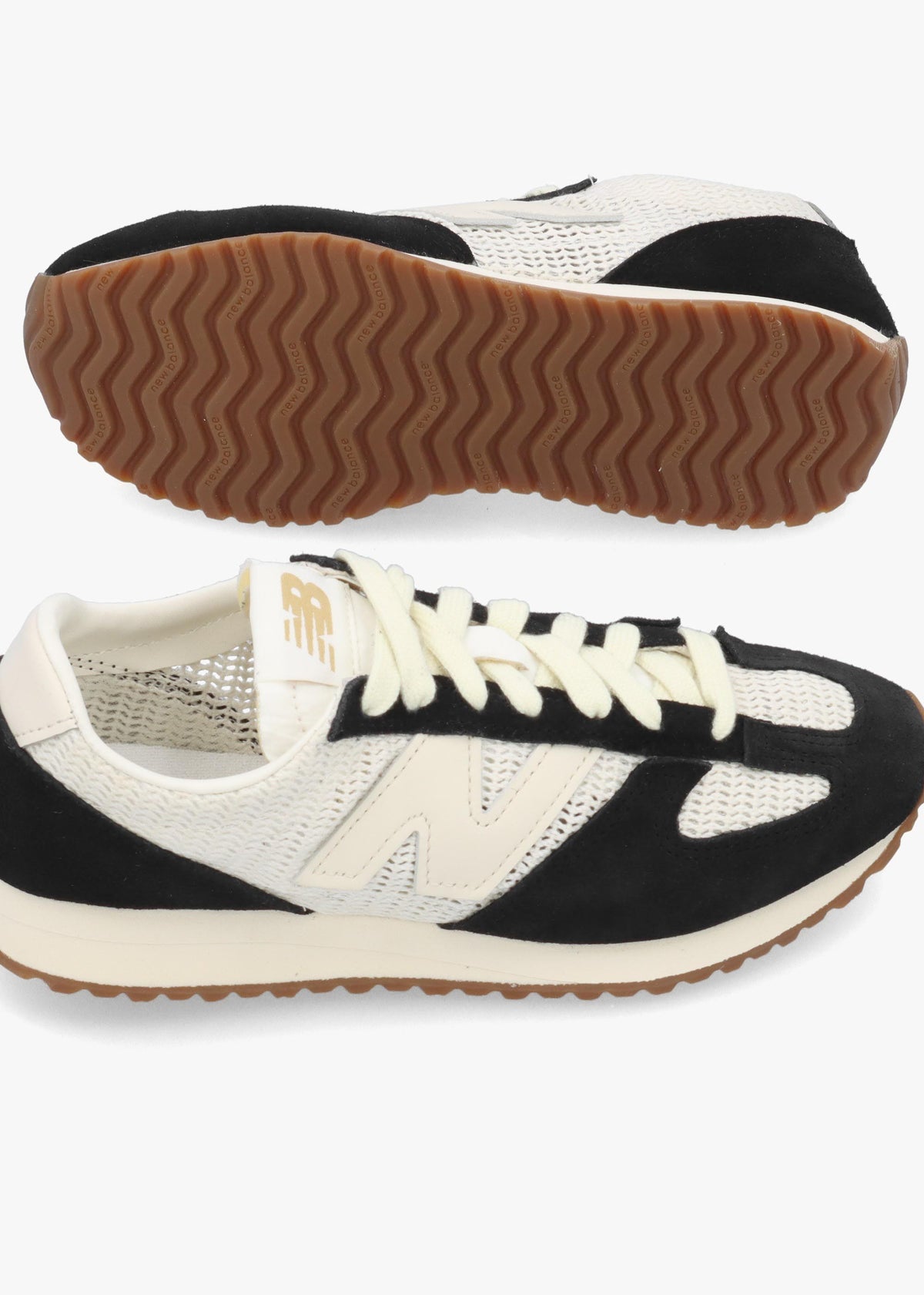 New Balance Women's 471 White Black Trainers