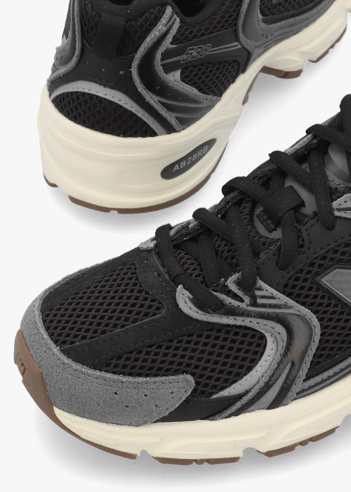 New Balance Women’s 530 Black Grey Trainers