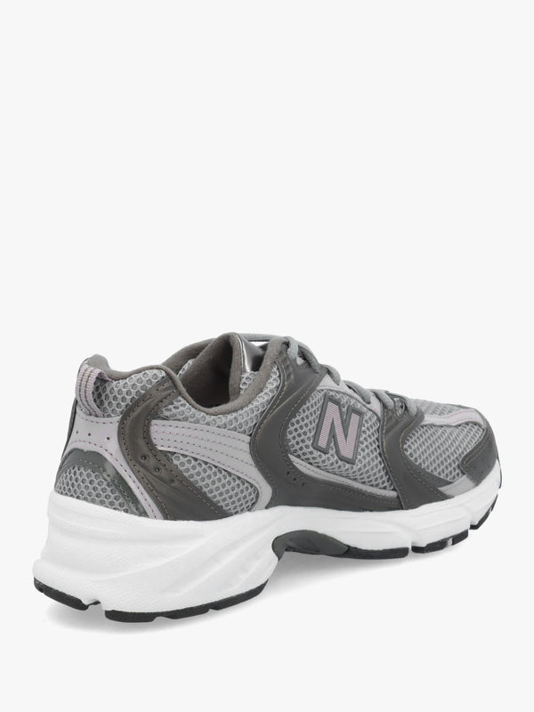 New Balance Women’s 530 Black Metallic Truffle Salt Trainers