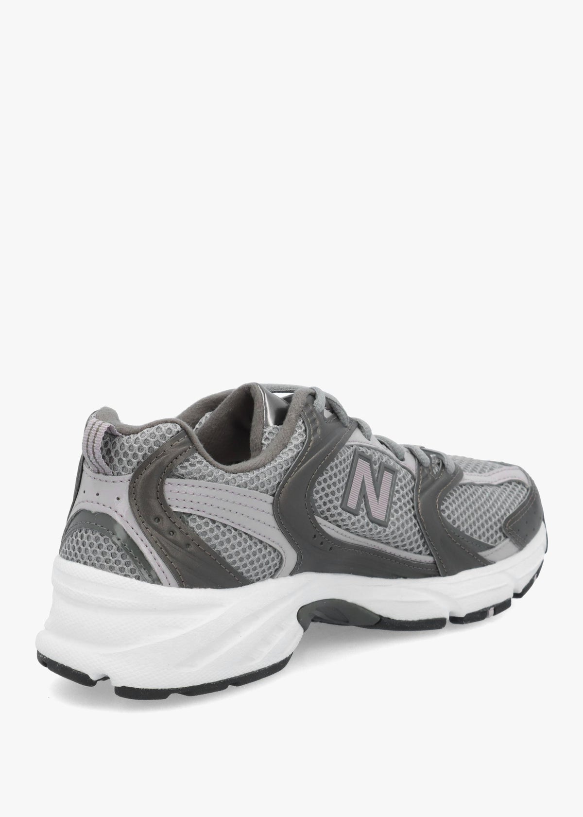 New Balance Women’s 530 Black Metallic Truffle Salt Trainers