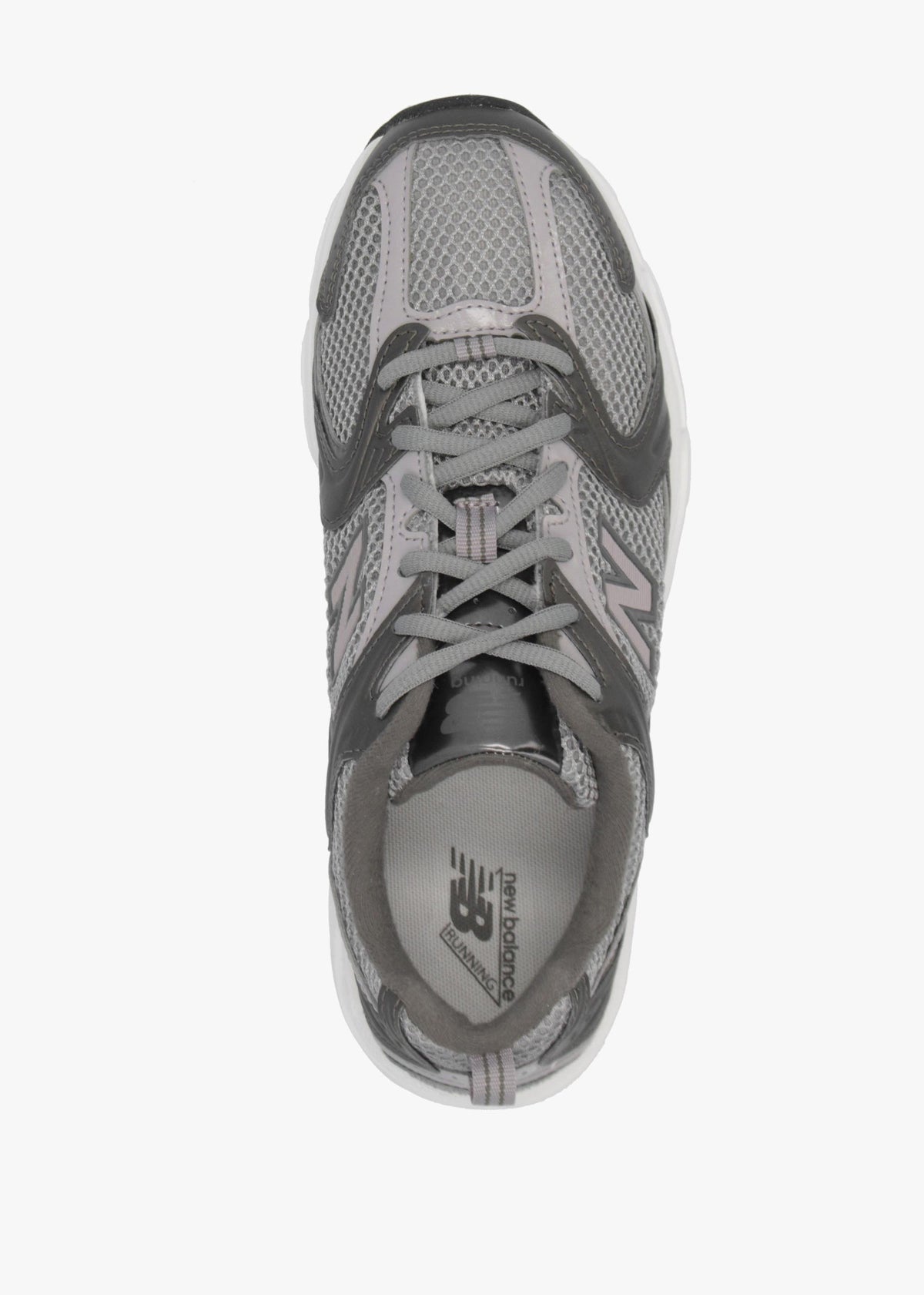 New Balance Women’s 530 Black Metallic Truffle Salt Trainers