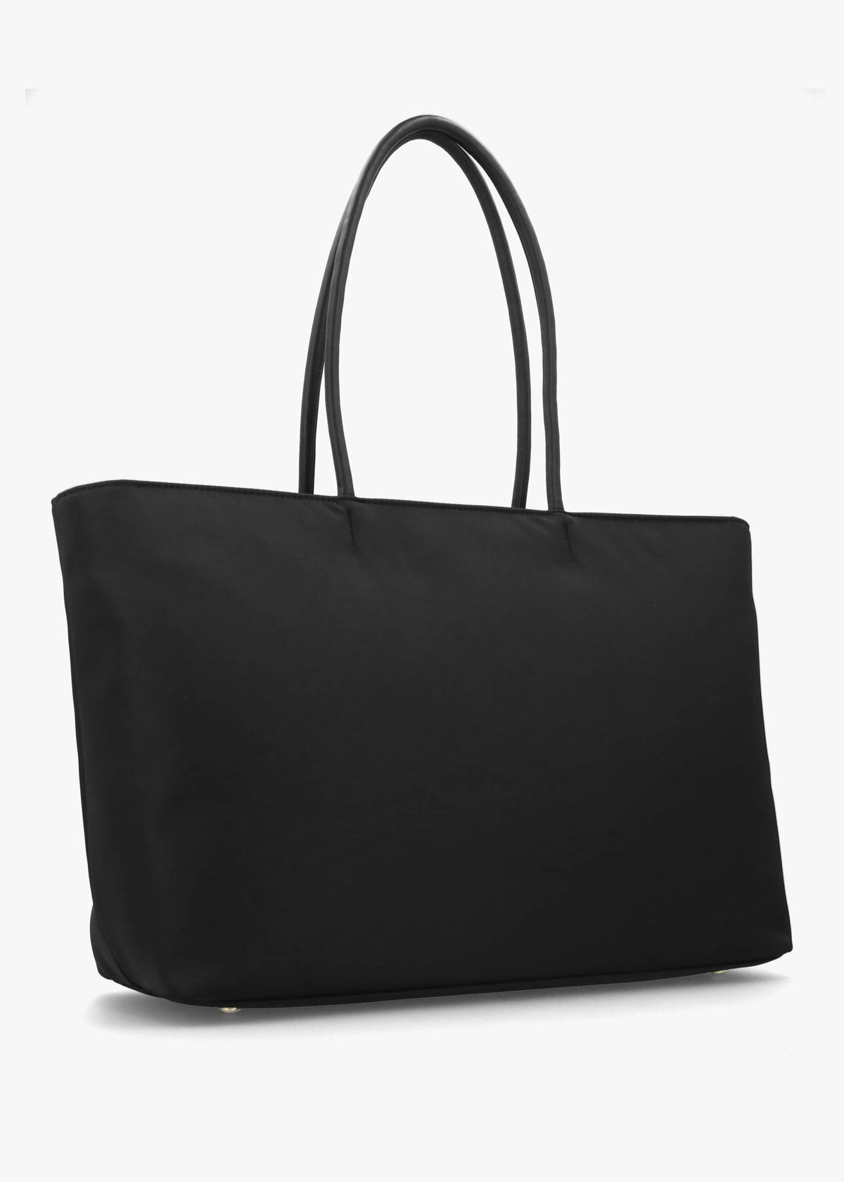 Large Holland Park Smooth Black Tote Bag