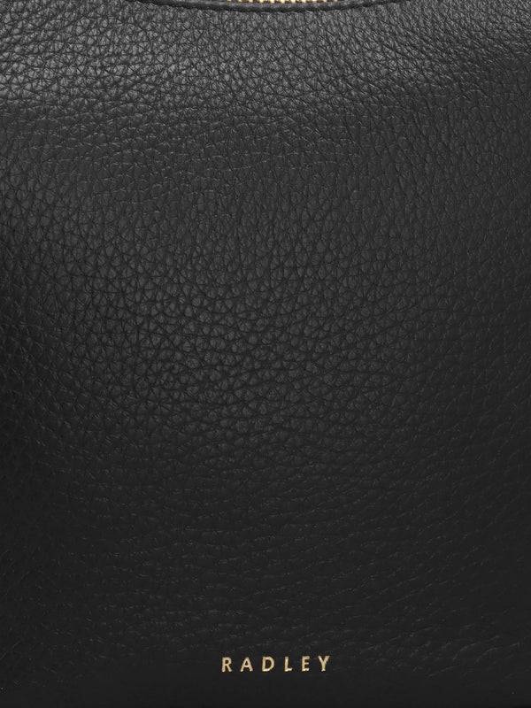 Oak Street Black Leather Cross-Body Bag