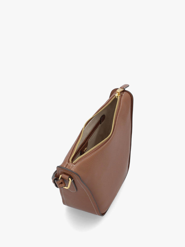 Oak Street Saddle Leather Cross-Body Bag