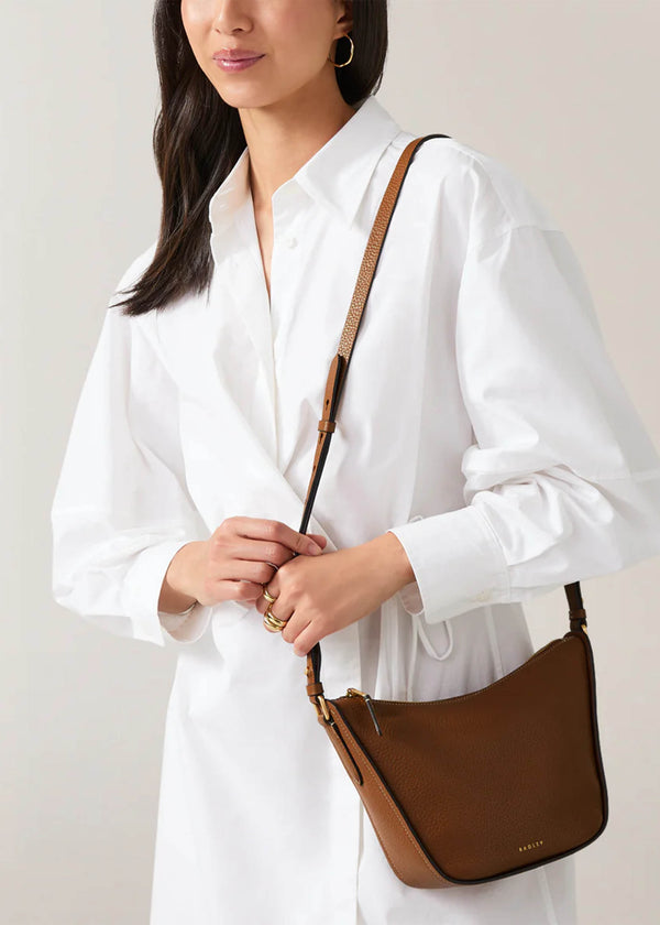 Oak Street Saddle Leather Cross-Body Bag
