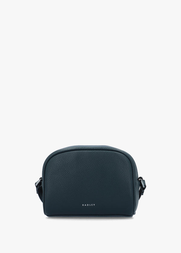 The Daily Teal Leather Cross-Body Bag