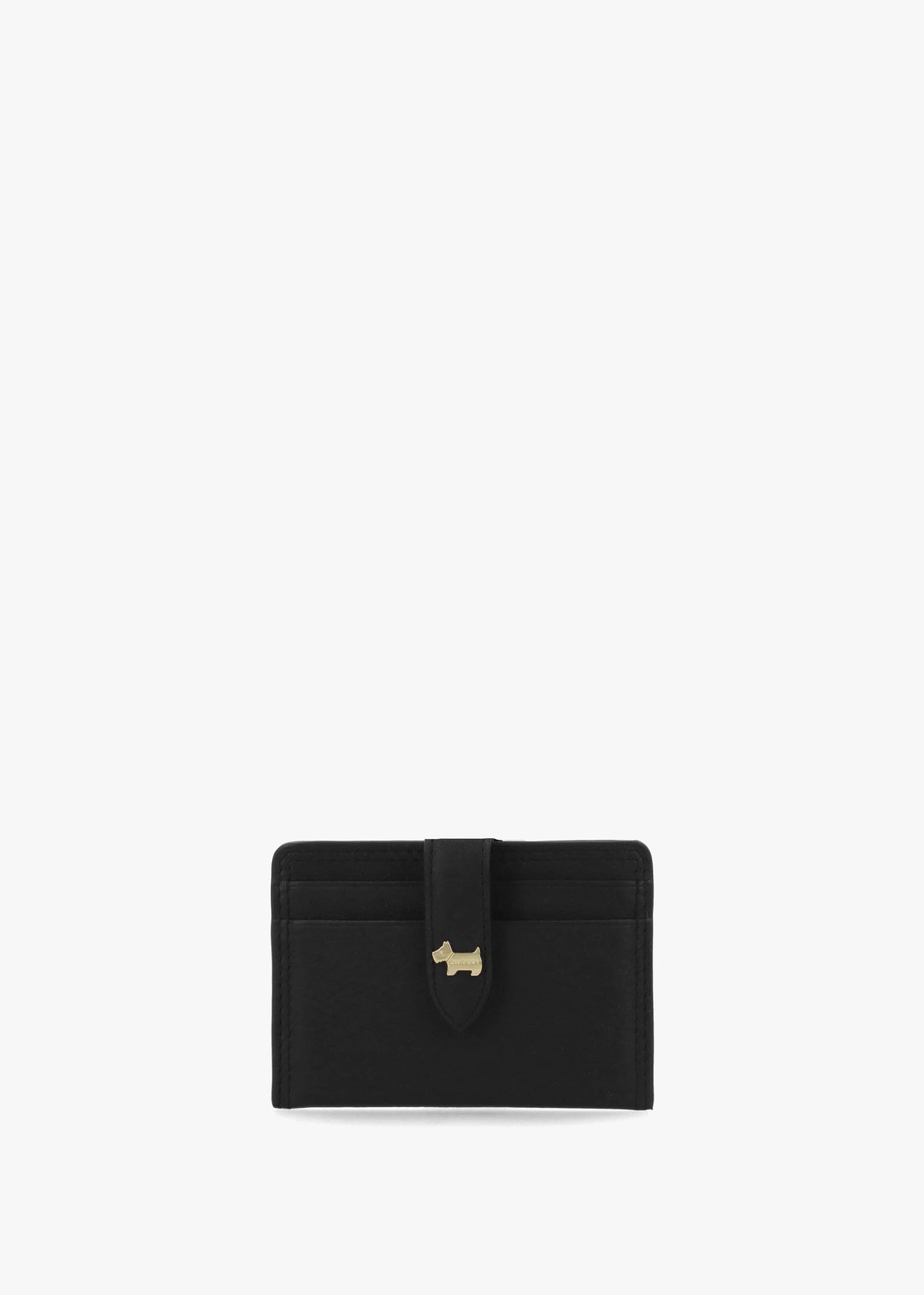Small Willis Street Black Leather Card Holder