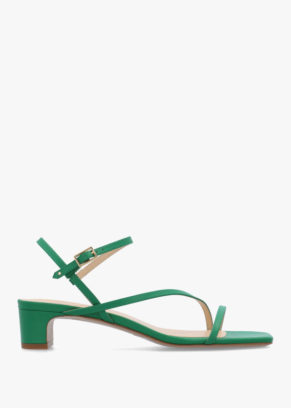 RB COLLETT - Green Leather