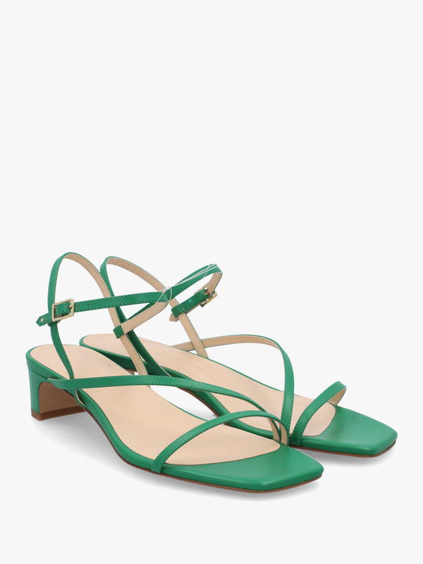 RB COLLETT - Green Leather
