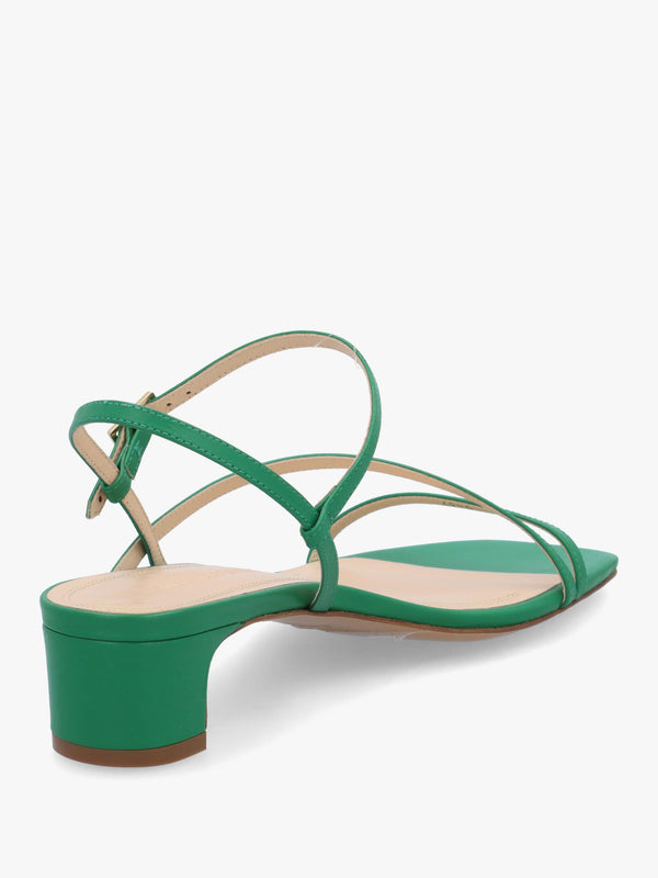 RB COLLETT - Green Leather