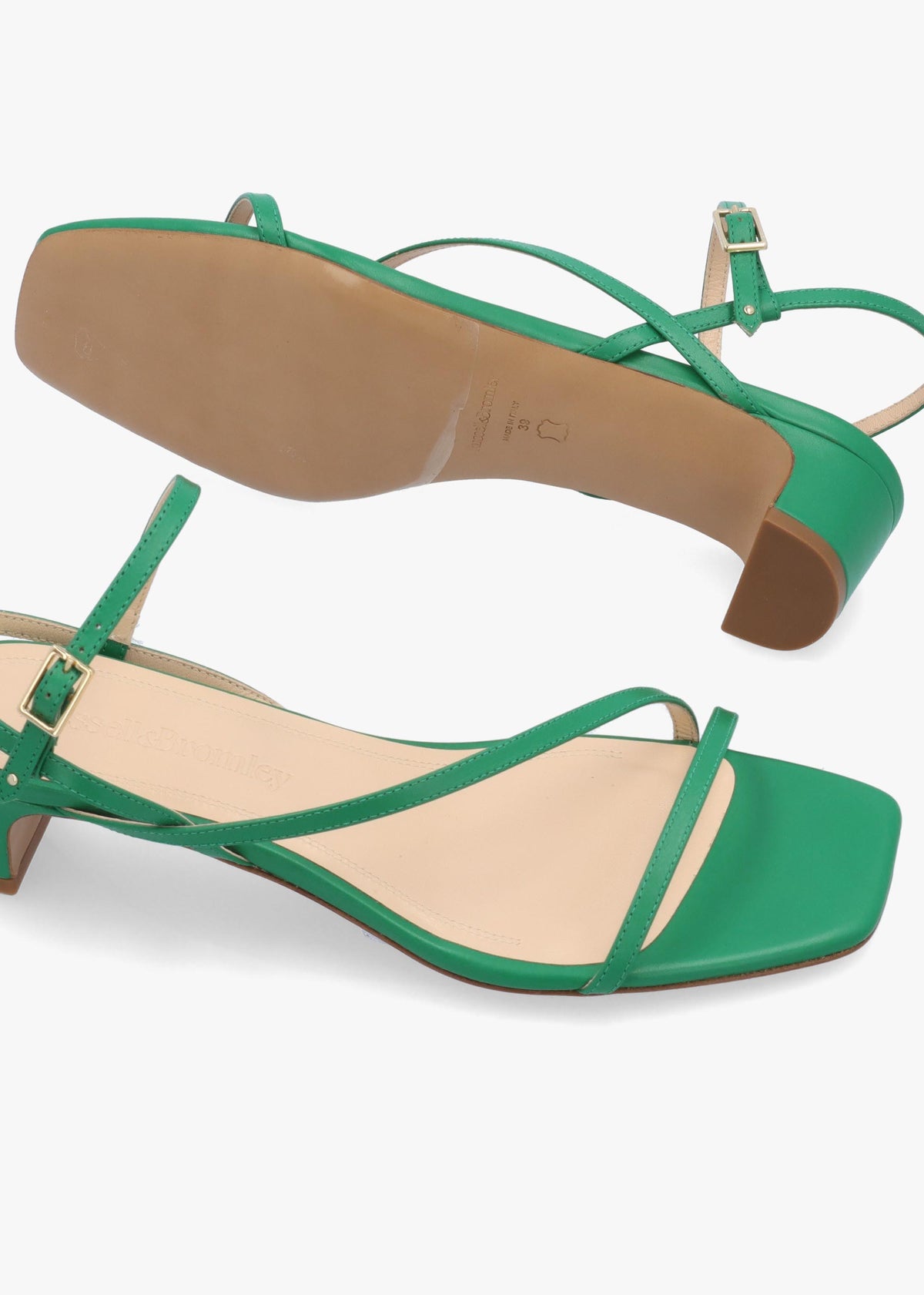 RB COLLETT - Green Leather