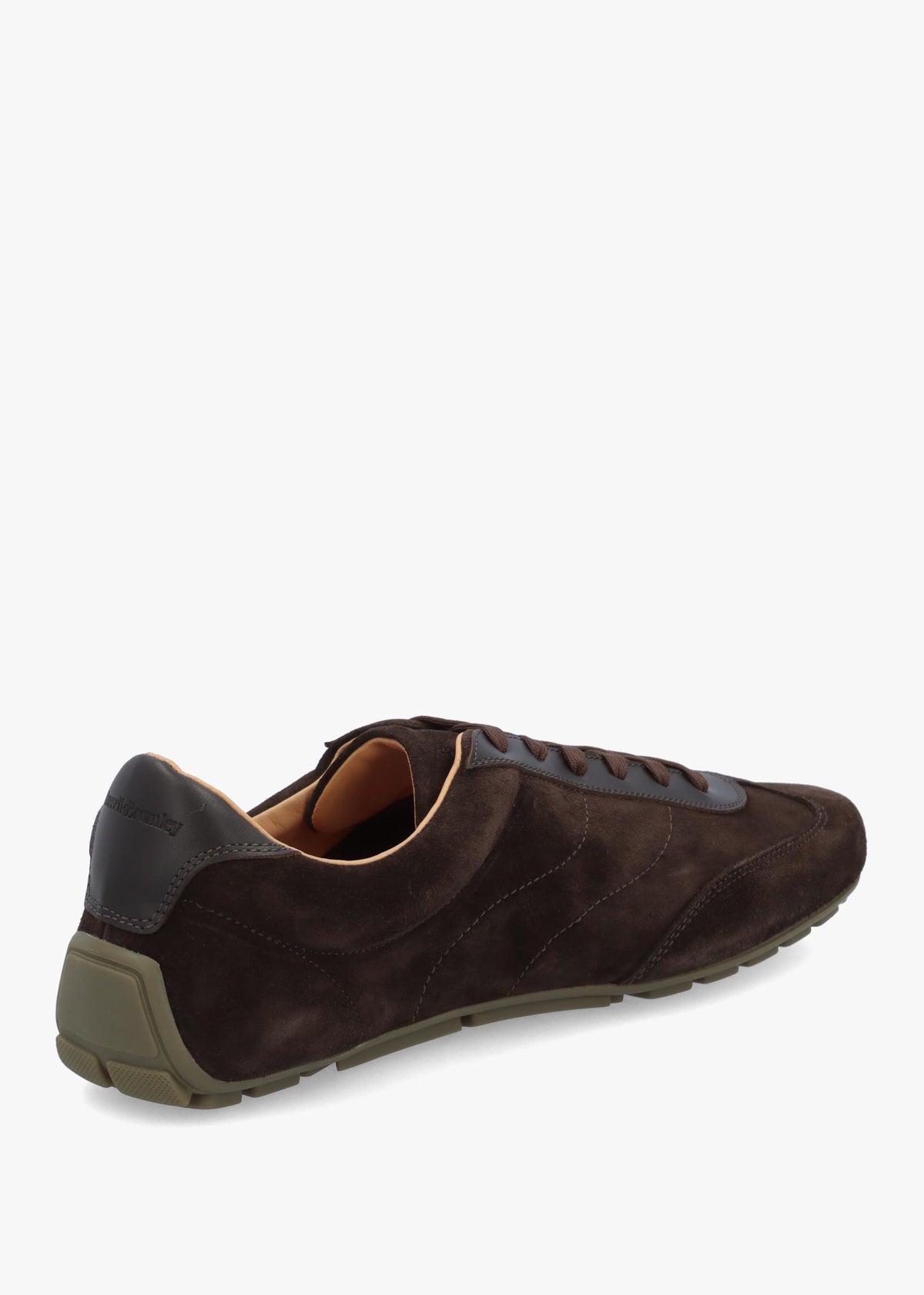 Men’s Clifton Brown Suede Low Profile Trainers