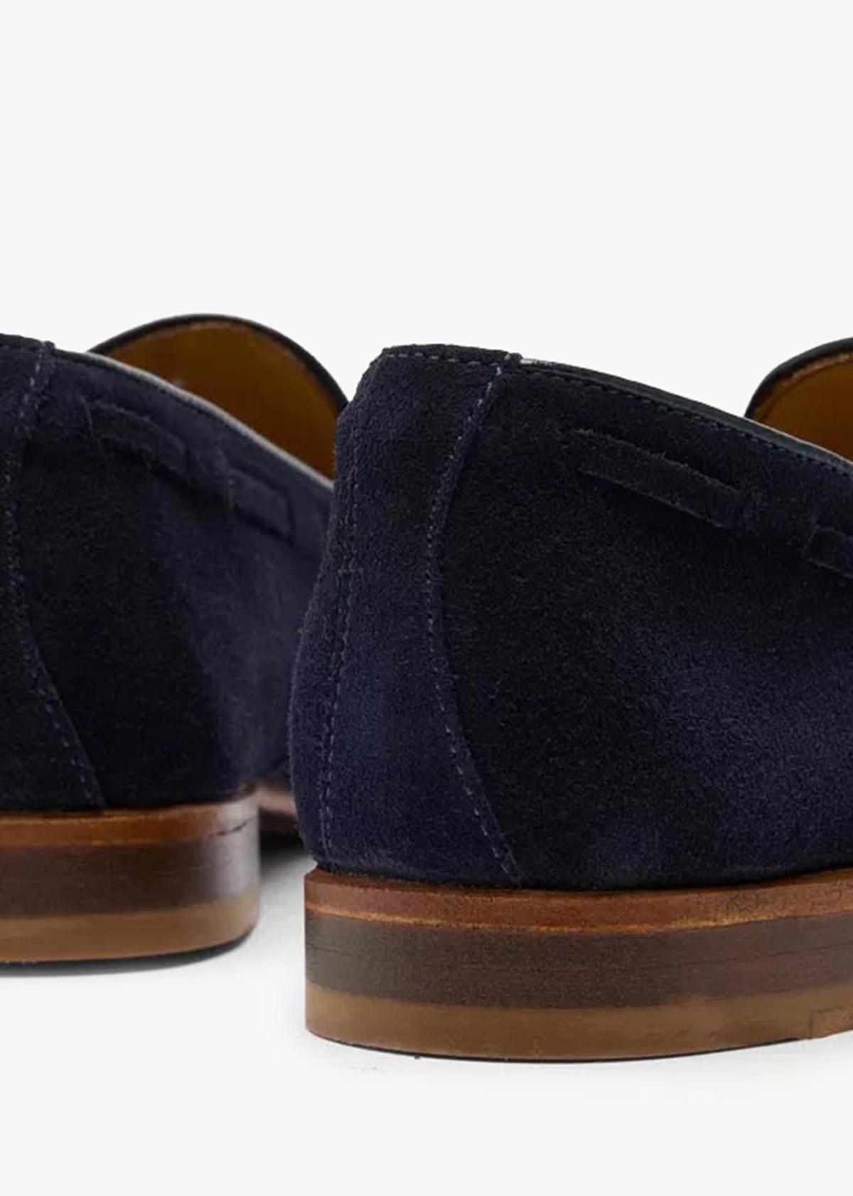 Men’s Darley Navy Suede Snaffle Loafers