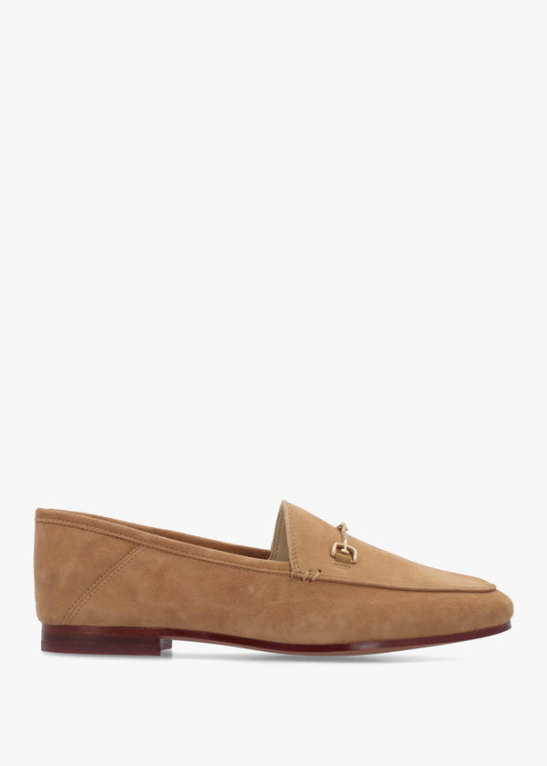Loraine Tan Suede Loafers