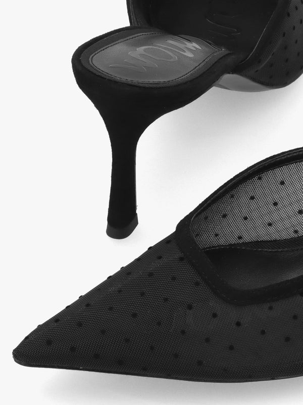 SE MARGEAUX MESH - Black Fabric
