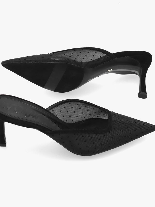 SE MARGEAUX MESH - Black Fabric