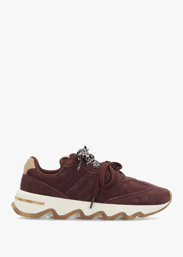 Women’s Kinetic™ Ember Luxury Burgundy Suede Trainers