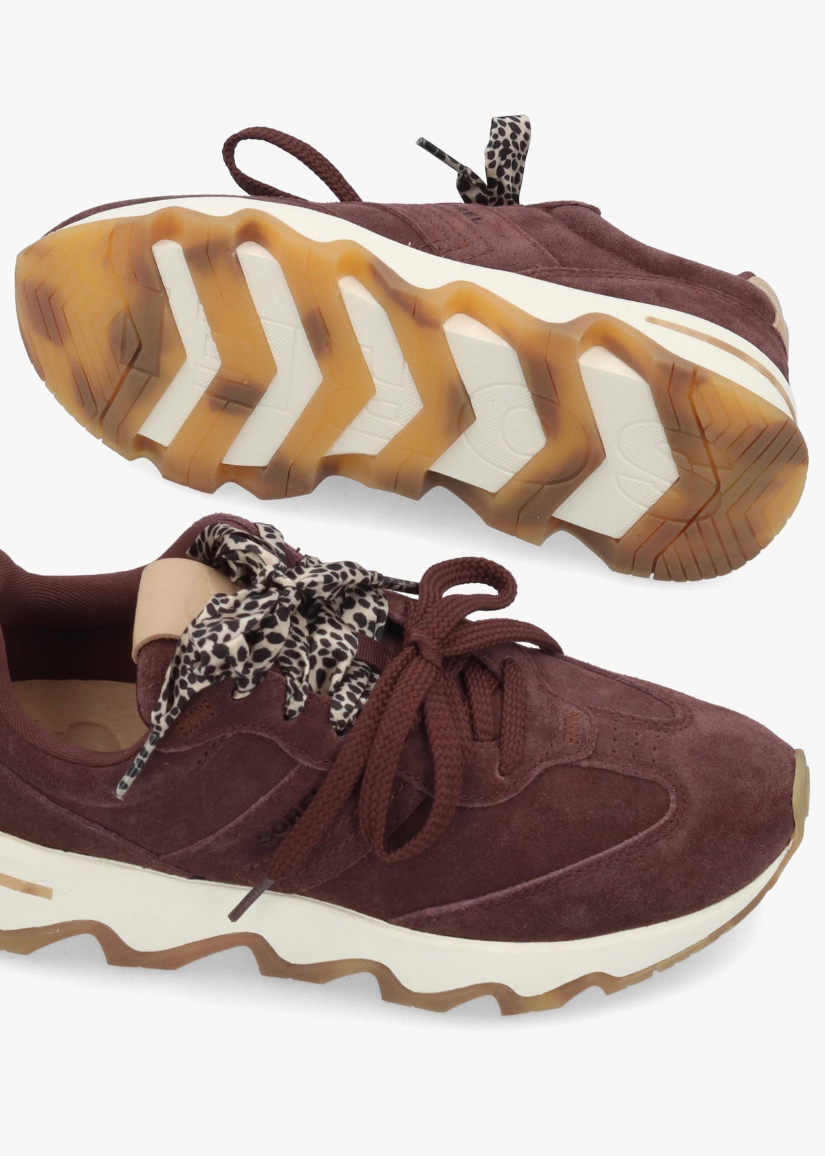 Women’s Kinetic™ Ember Luxury Burgundy Suede Trainers