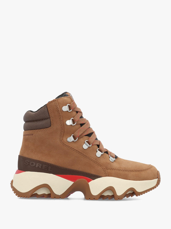 Sorel Women's Kinetic™ Impact Conquest Plus Waterproof Tan Ankle Boots