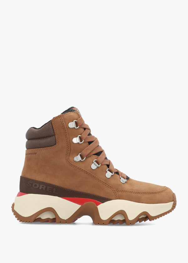 Sorel Women's Kinetic™ Impact Conquest Plus Waterproof Tan Ankle Boots