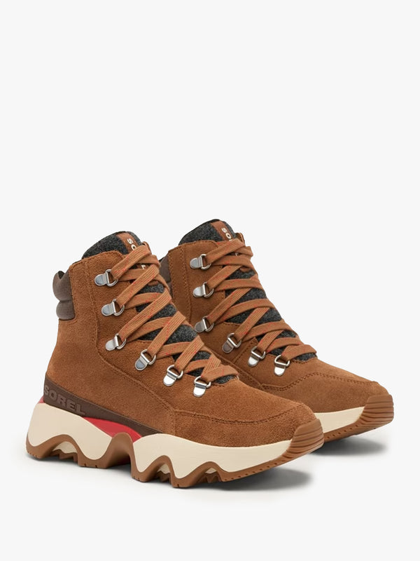 Sorel Women's Kinetic™ Impact Conquest Plus Waterproof Tan Ankle Boots