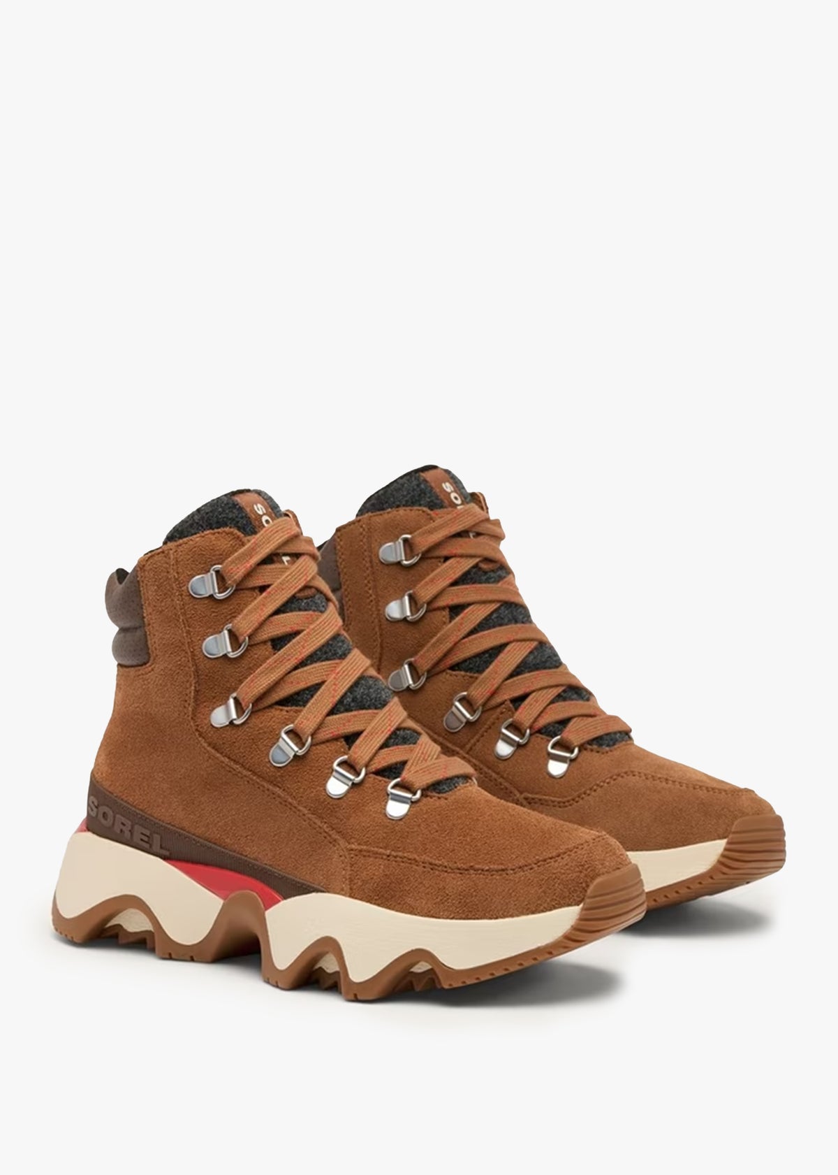 Sorel Women's Kinetic™ Impact Conquest Plus Waterproof Tan Ankle Boots