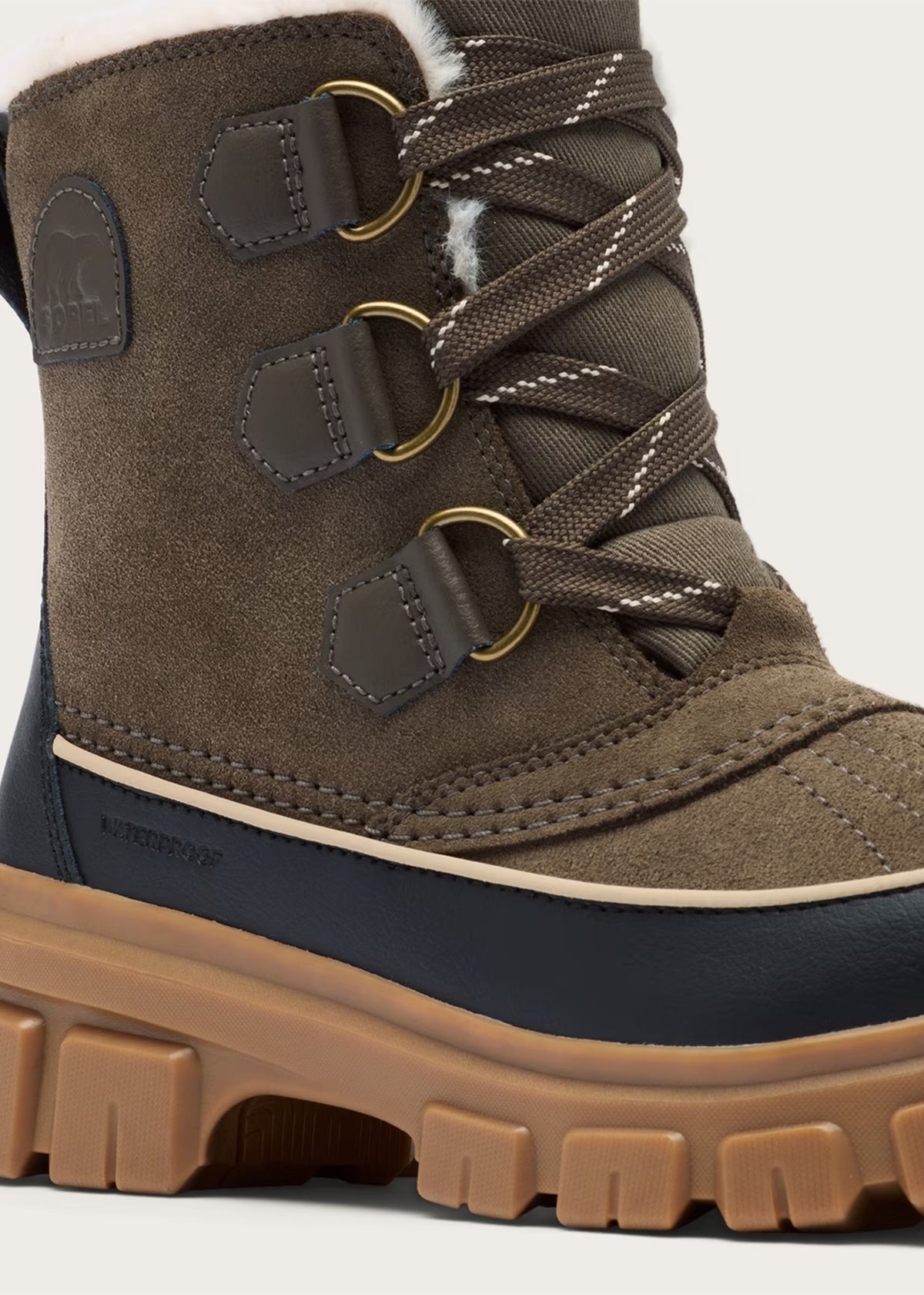 Sorel Women's Torino™ V Waterproof Taupe Snow Boots