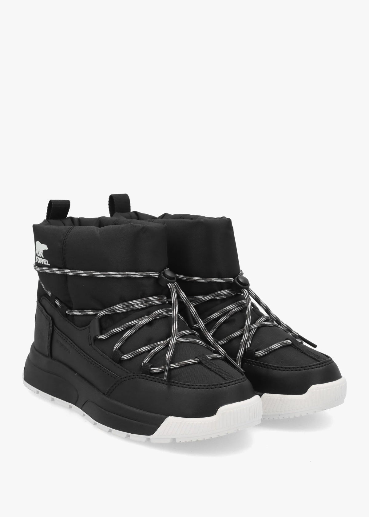 Sorel Women's Whitney™ III Black Slip-On Waterproof Boots