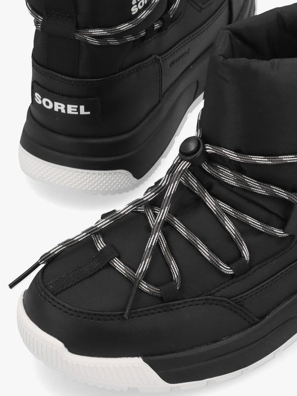 Sorel Women's Whitney™ III Black Slip-On Waterproof Boots