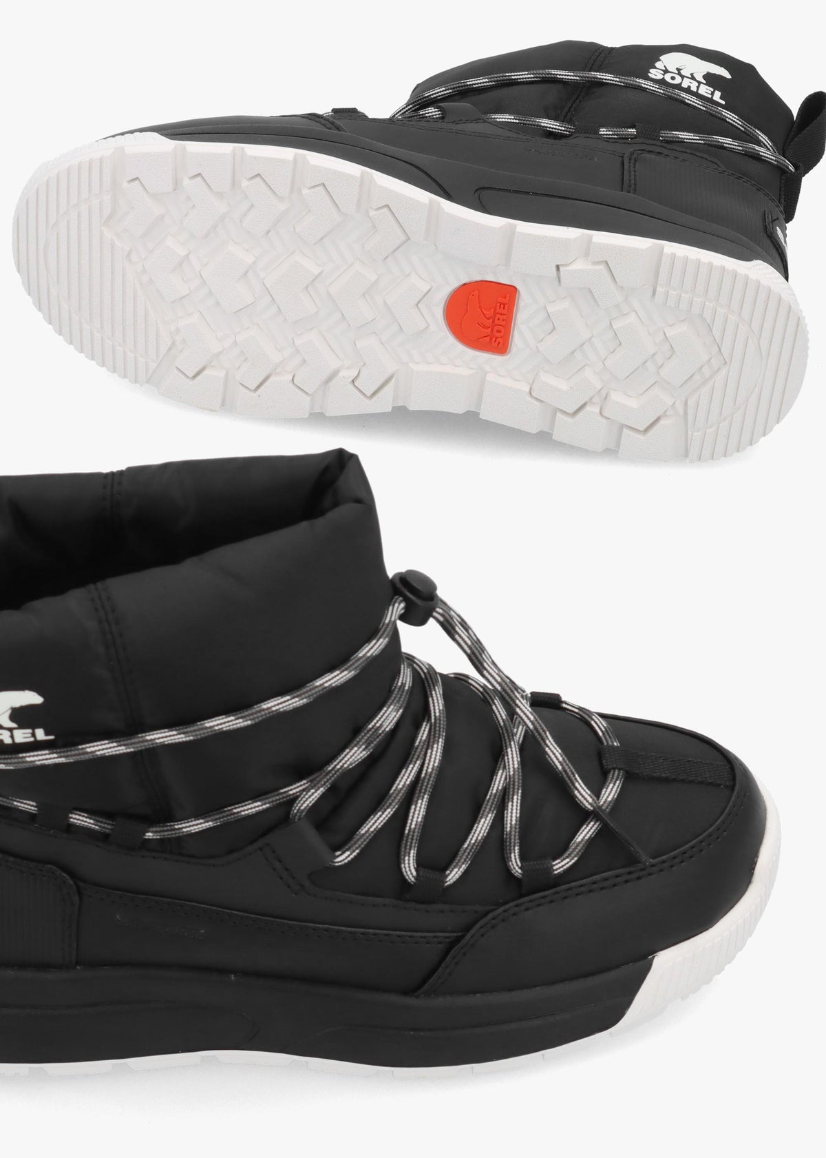 Sorel Women's Whitney™ III Black Slip-On Waterproof Boots