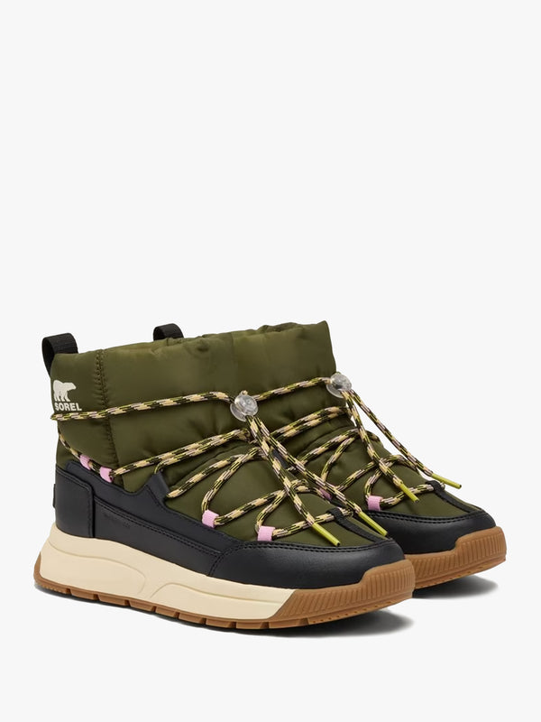 Sorel Women's Whitney™ III Green Slip-On Waterproof Boots